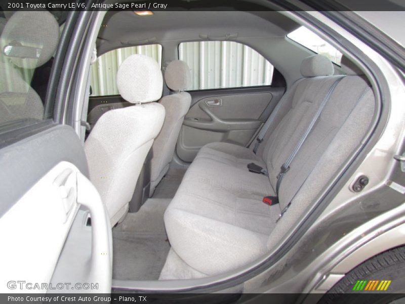 Antique Sage Pearl / Gray 2001 Toyota Camry LE V6