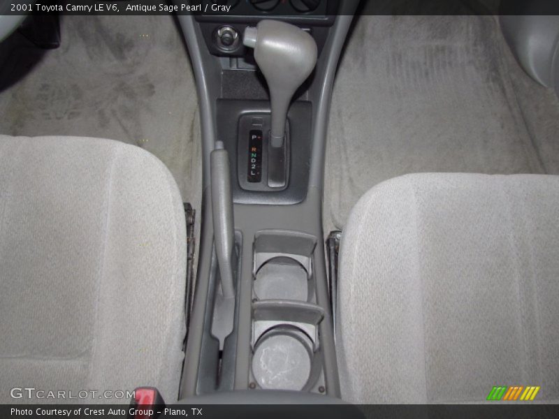 Antique Sage Pearl / Gray 2001 Toyota Camry LE V6