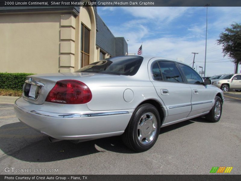 Silver Frost Metallic / Light Graphite/Medium Dark Graphite 2000 Lincoln Continental