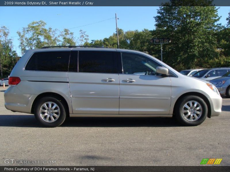 Silver Pearl Metallic / Gray 2009 Honda Odyssey EX