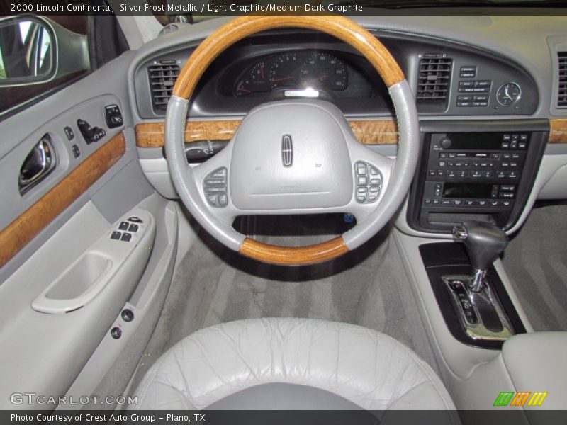 Silver Frost Metallic / Light Graphite/Medium Dark Graphite 2000 Lincoln Continental