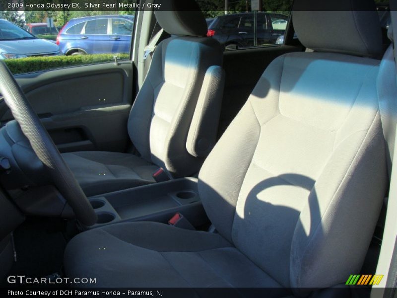 Silver Pearl Metallic / Gray 2009 Honda Odyssey EX