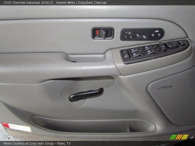Summit White / Gray/Dark Charcoal 2005 Chevrolet Suburban 1500 LT
