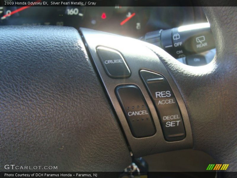 Silver Pearl Metallic / Gray 2009 Honda Odyssey EX