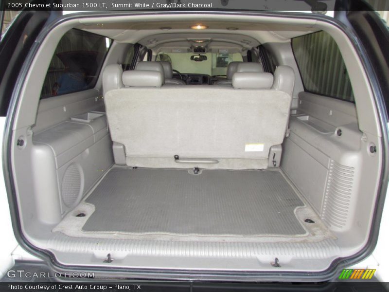 Summit White / Gray/Dark Charcoal 2005 Chevrolet Suburban 1500 LT