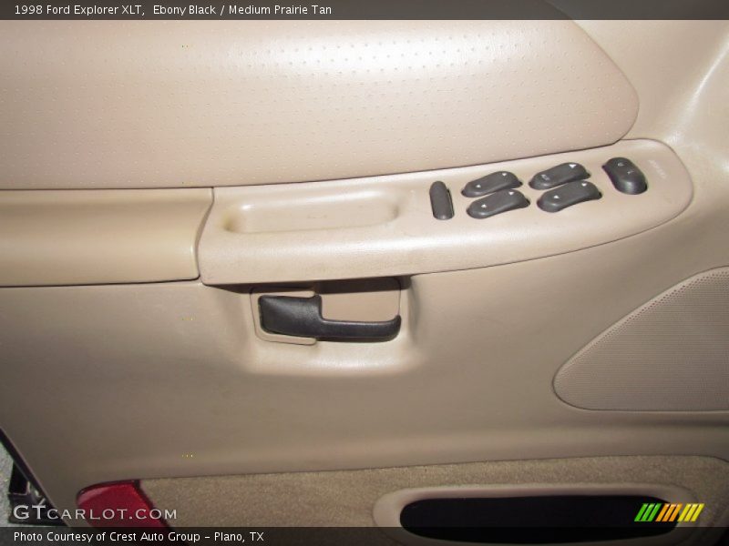 Ebony Black / Medium Prairie Tan 1998 Ford Explorer XLT