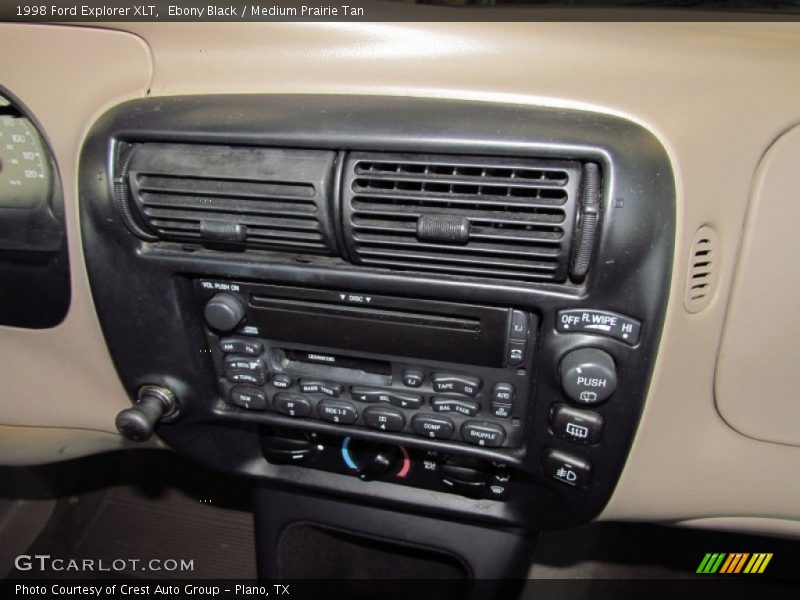 Controls of 1998 Explorer XLT