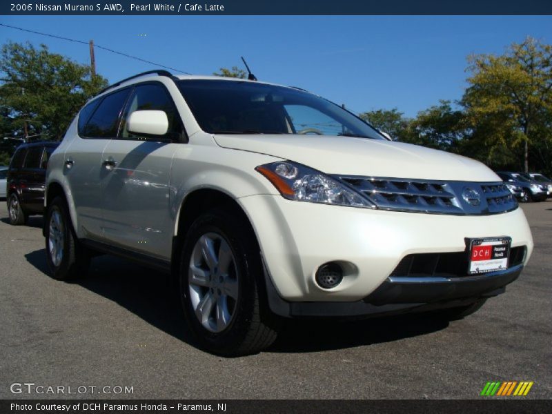 Pearl White / Cafe Latte 2006 Nissan Murano S AWD