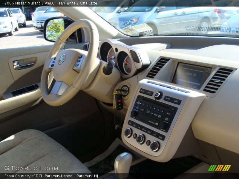 Pearl White / Cafe Latte 2006 Nissan Murano S AWD