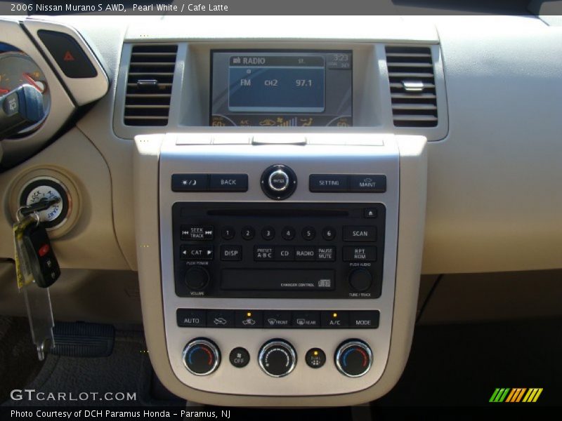 Pearl White / Cafe Latte 2006 Nissan Murano S AWD