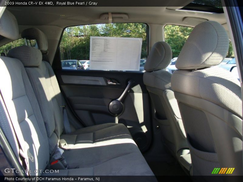 Royal Blue Pearl / Gray 2009 Honda CR-V EX 4WD