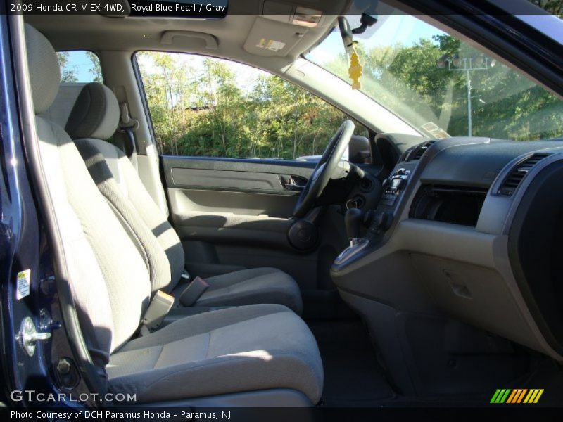 Royal Blue Pearl / Gray 2009 Honda CR-V EX 4WD