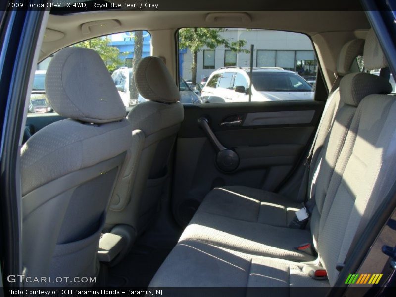 Royal Blue Pearl / Gray 2009 Honda CR-V EX 4WD