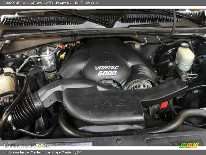  2002 Yukon XL Denali AWD Engine - 6.0 Liter OHV 16V Vortec V8