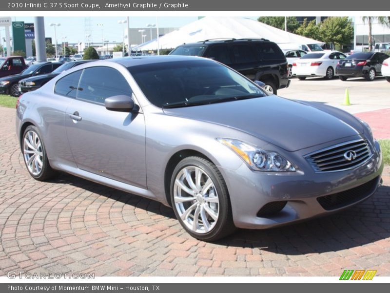 Amethyst Graphite / Graphite 2010 Infiniti G 37 S Sport Coupe
