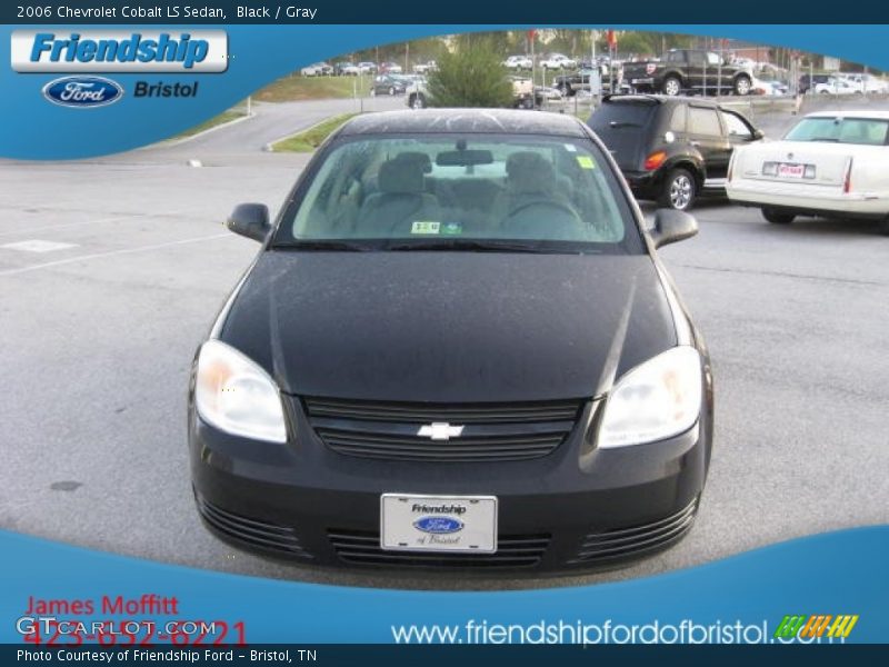 Black / Gray 2006 Chevrolet Cobalt LS Sedan