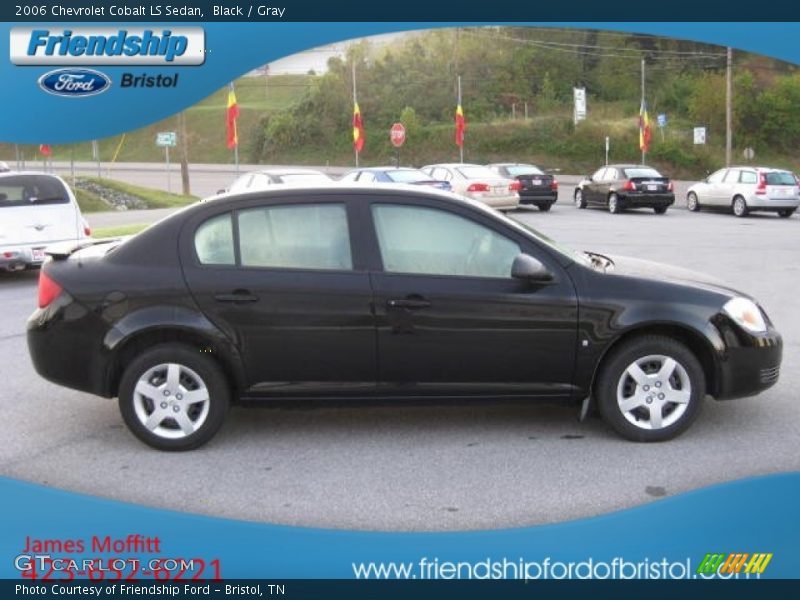 Black / Gray 2006 Chevrolet Cobalt LS Sedan