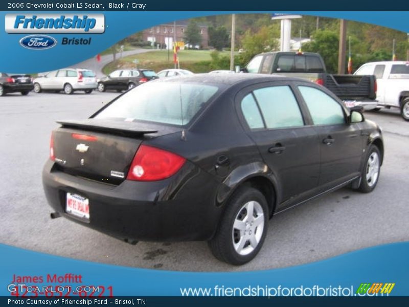 Black / Gray 2006 Chevrolet Cobalt LS Sedan