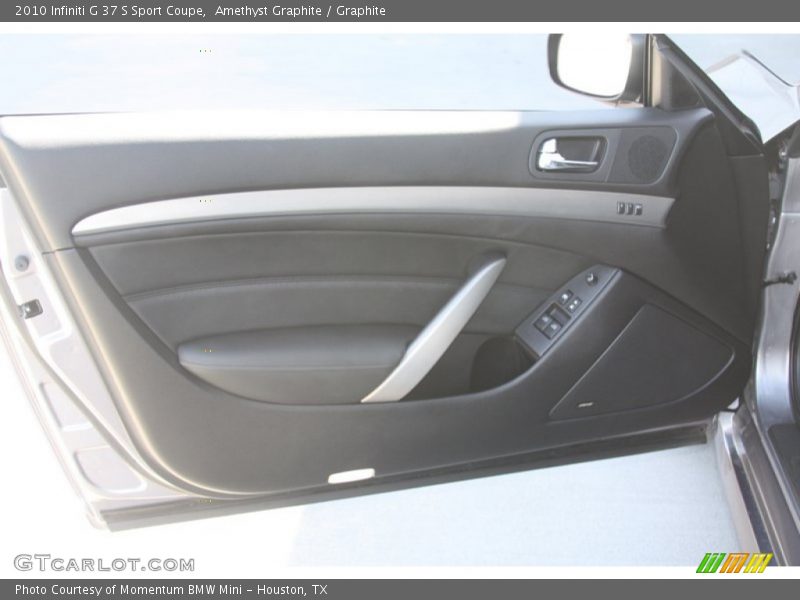 Door Panel of 2010 G 37 S Sport Coupe