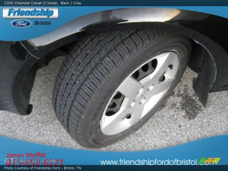 Black / Gray 2006 Chevrolet Cobalt LS Sedan
