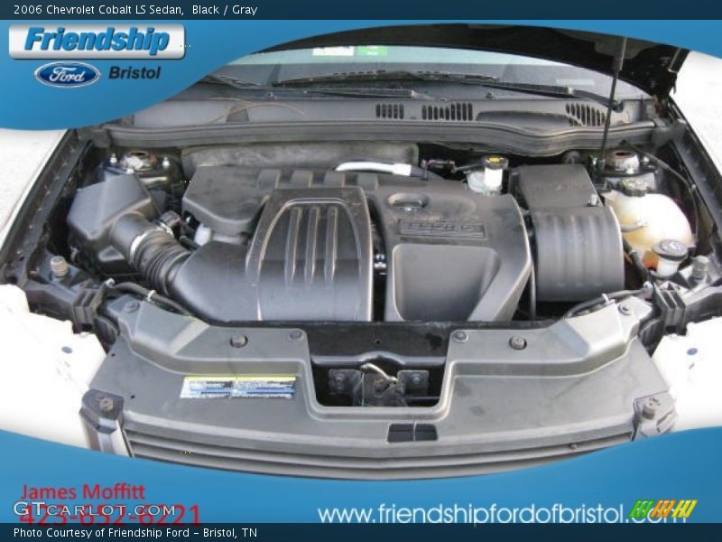 Black / Gray 2006 Chevrolet Cobalt LS Sedan