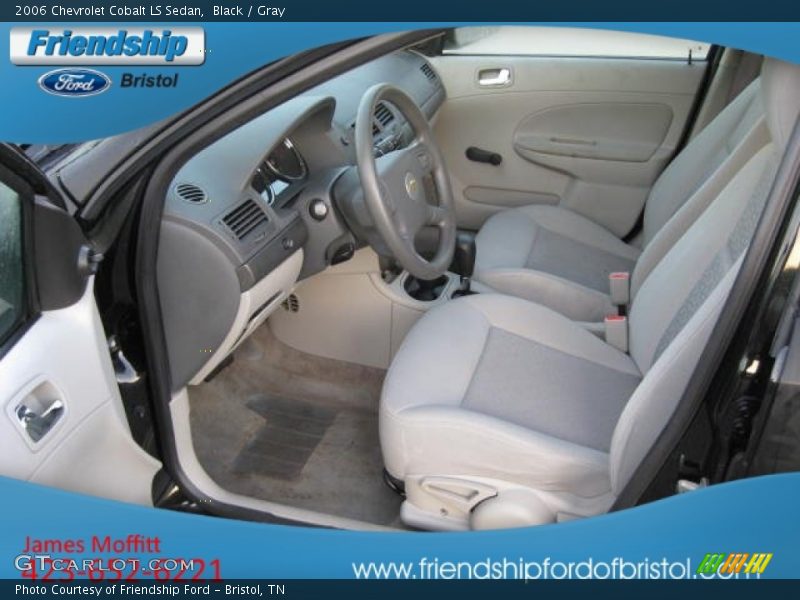 Black / Gray 2006 Chevrolet Cobalt LS Sedan