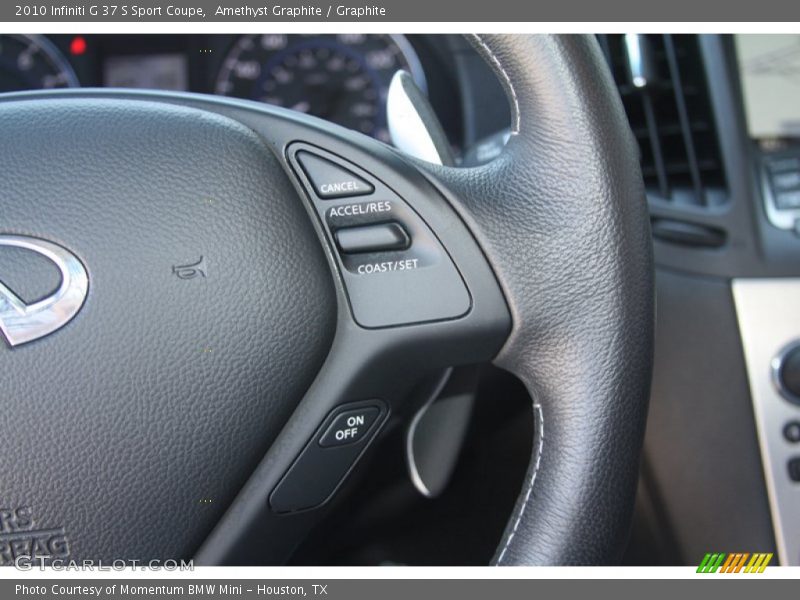 Amethyst Graphite / Graphite 2010 Infiniti G 37 S Sport Coupe
