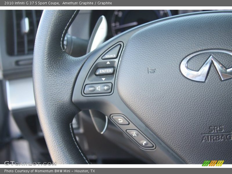 Amethyst Graphite / Graphite 2010 Infiniti G 37 S Sport Coupe