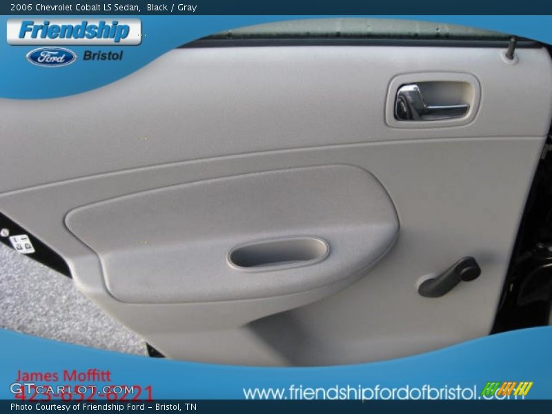 Black / Gray 2006 Chevrolet Cobalt LS Sedan