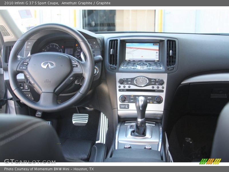 Dashboard of 2010 G 37 S Sport Coupe