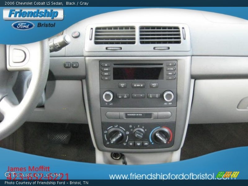 Black / Gray 2006 Chevrolet Cobalt LS Sedan