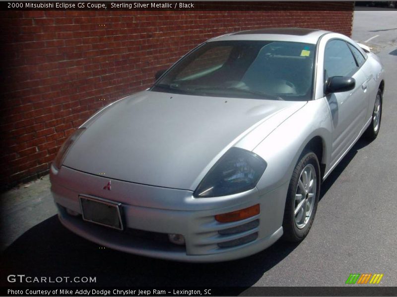 Sterling Silver Metallic / Black 2000 Mitsubishi Eclipse GS Coupe