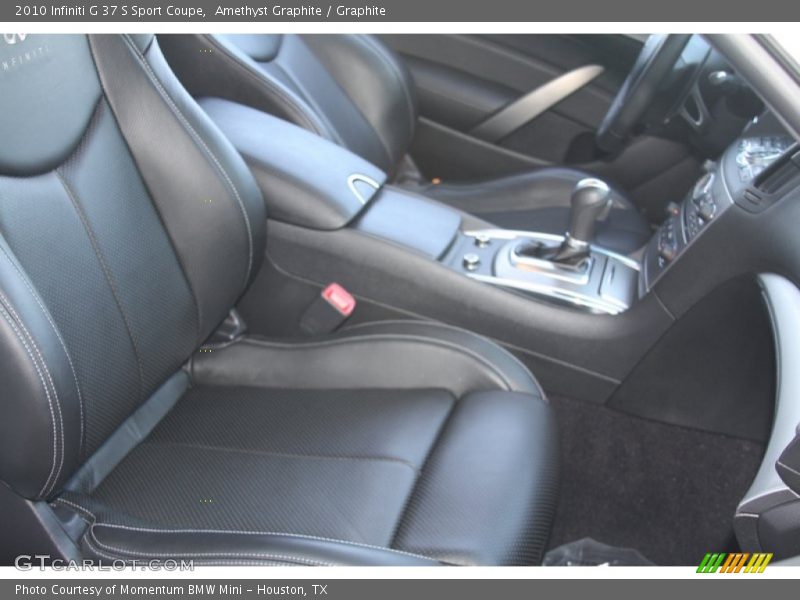 Amethyst Graphite / Graphite 2010 Infiniti G 37 S Sport Coupe
