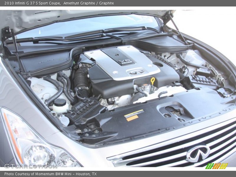  2010 G 37 S Sport Coupe Engine - 3.7 Liter DOHC 24-Valve CVTCS V6