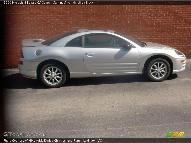 Sterling Silver Metallic / Black 2000 Mitsubishi Eclipse GS Coupe