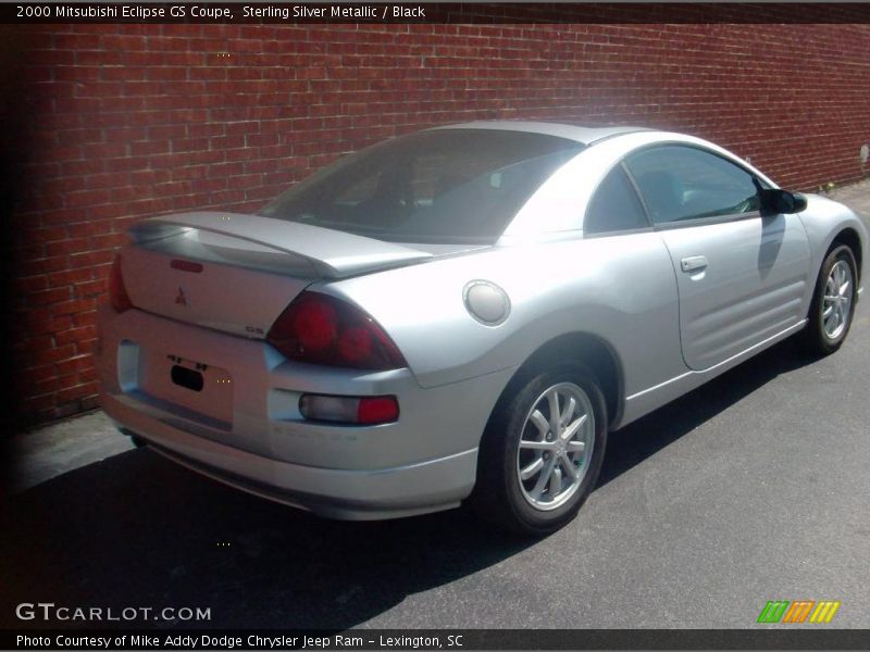 Sterling Silver Metallic / Black 2000 Mitsubishi Eclipse GS Coupe