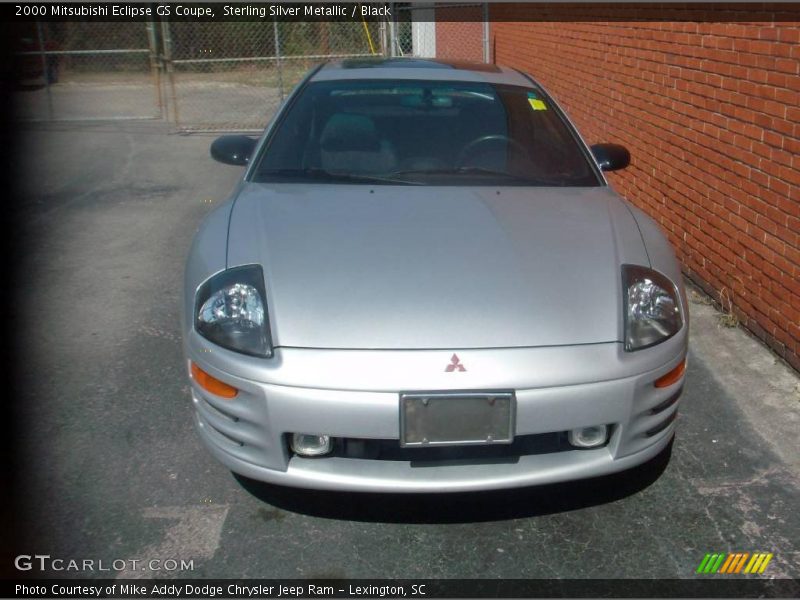 Sterling Silver Metallic / Black 2000 Mitsubishi Eclipse GS Coupe
