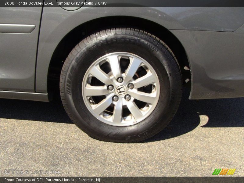 Nimbus Gray Metallic / Gray 2008 Honda Odyssey EX-L