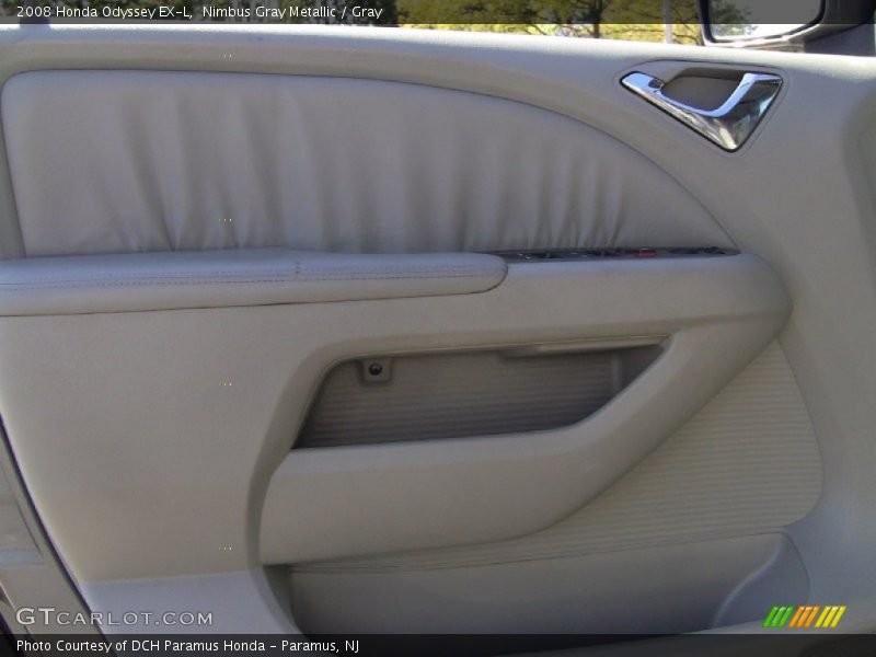 Nimbus Gray Metallic / Gray 2008 Honda Odyssey EX-L