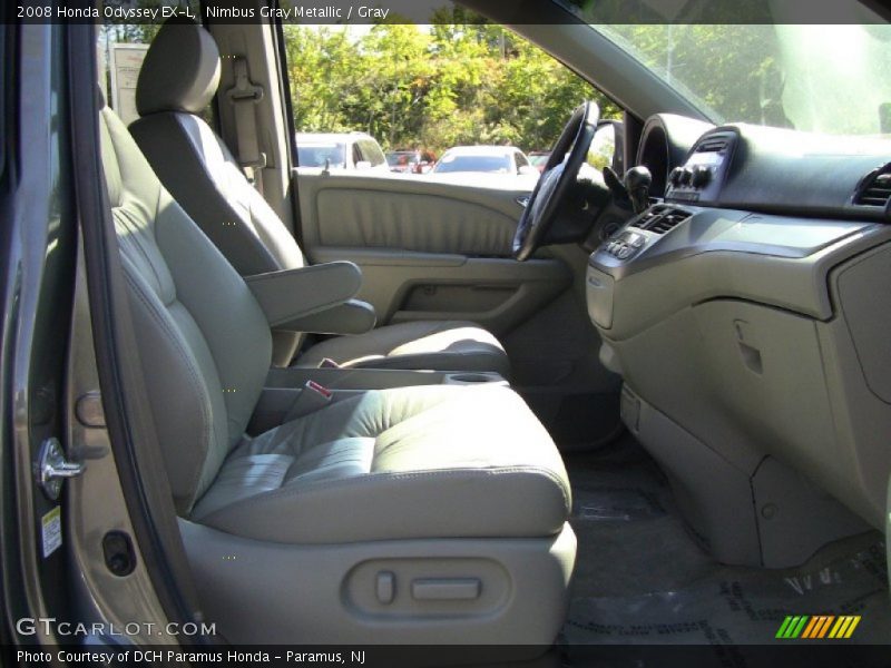 Nimbus Gray Metallic / Gray 2008 Honda Odyssey EX-L