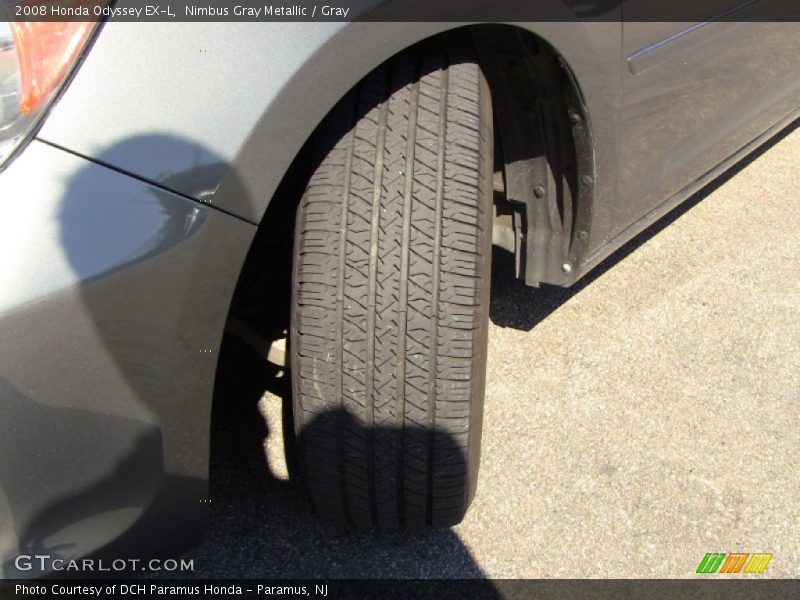 Nimbus Gray Metallic / Gray 2008 Honda Odyssey EX-L