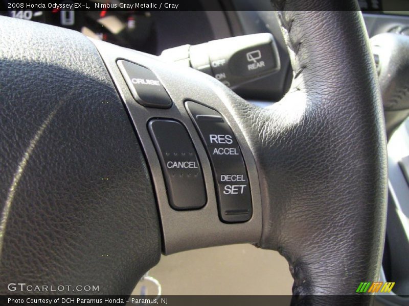 Nimbus Gray Metallic / Gray 2008 Honda Odyssey EX-L