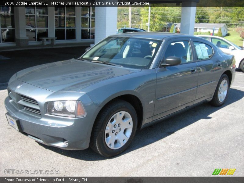 Magnesium Pearlcoat / Dark Slate Gray/Light Graystone 2006 Dodge Charger SE