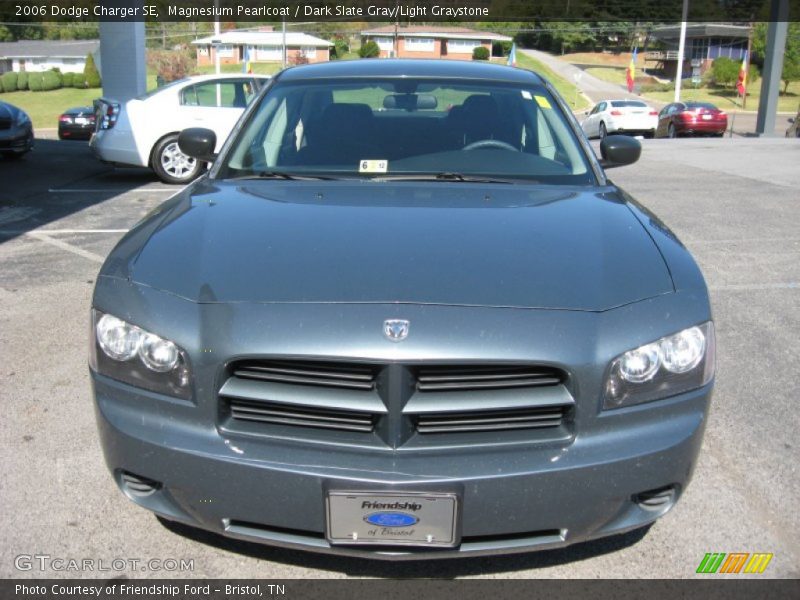 Magnesium Pearlcoat / Dark Slate Gray/Light Graystone 2006 Dodge Charger SE