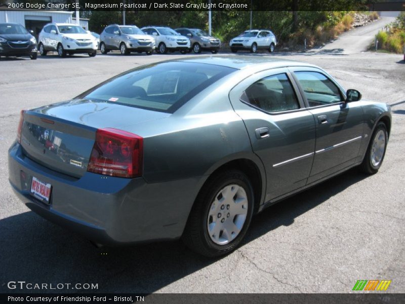 Magnesium Pearlcoat / Dark Slate Gray/Light Graystone 2006 Dodge Charger SE