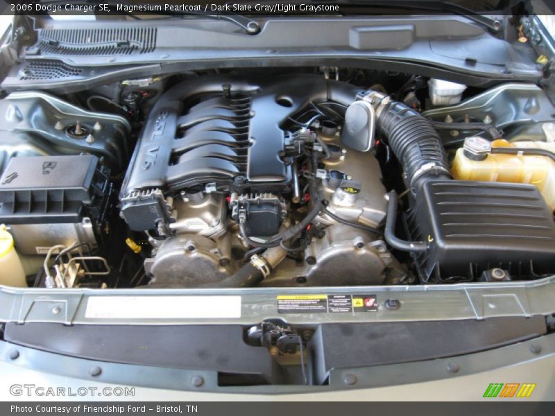 Magnesium Pearlcoat / Dark Slate Gray/Light Graystone 2006 Dodge Charger SE