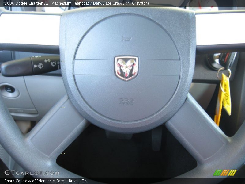 Magnesium Pearlcoat / Dark Slate Gray/Light Graystone 2006 Dodge Charger SE