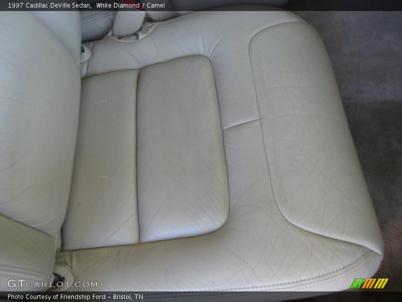 White Diamond / Camel 1997 Cadillac DeVille Sedan