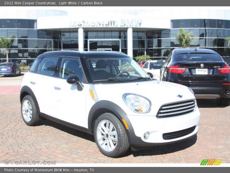 Light White / Carbon Black 2012 Mini Cooper Countryman