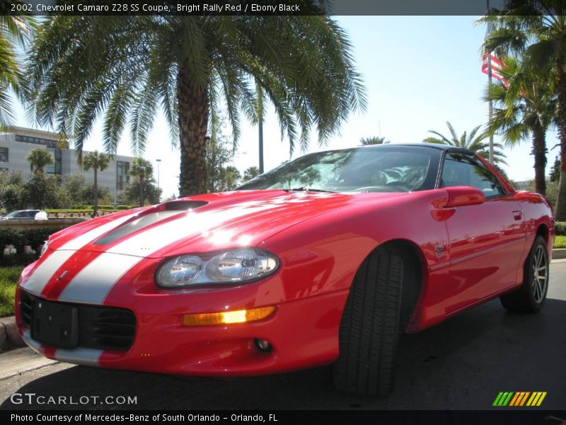 Front 3/4 View of 2002 Camaro Z28 SS Coupe